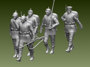 german soldier ww1 Modelo de impresión 3D
