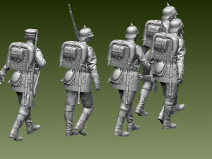 german soldier ww1 3D-printmodel