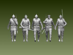 german soldier ww1 3D-printmodel