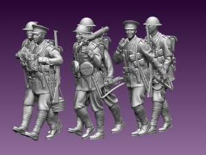 british soldiers ww1 Modelo de impresión 3D