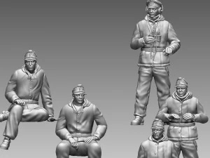 German soldiers 3D Print Model