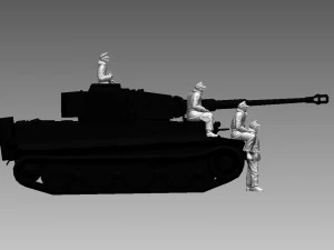 German soldiers 3D Print Model