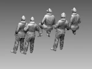 German soldiers 3D Print Model