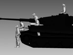 German soldiers 3D Print Model