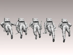 British soldiers ww2 3D Print Model