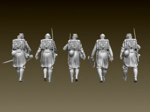 French soldier ww1 3D Print Model