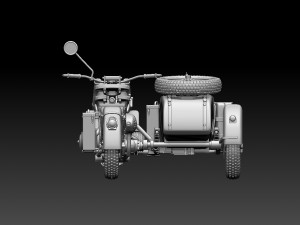 r75 motorcycle 3D Print Model