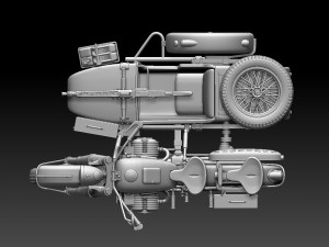 r75 motorcycle 3D Print Model