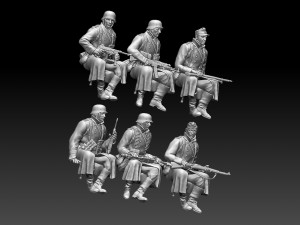 german soldiers Model do druku 3D