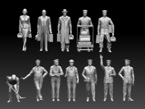 railroad staff 3D Принт Модель