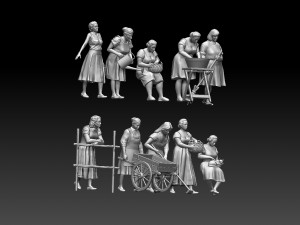 women workers Modelo de impresión 3D