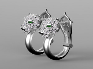 Earrings 3D 프린트 모델