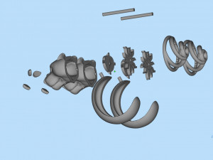 Earrings 3D 프린트 모델