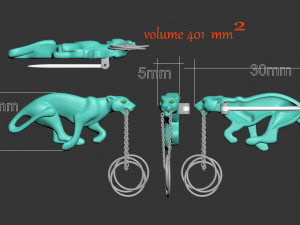 Brooch Modèles 3D en vedette