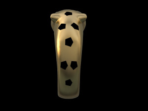 Ring panther Model do druku 3D