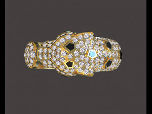Ring panther 3D Принт Модель