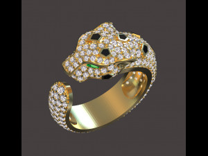 Ring panther 3D Принт Модель