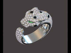 Ring panther 3D Принт Модель