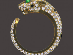 Ring panther 3D Принт Модель