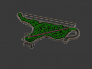 Brooch Modelo de Impressão 3D
