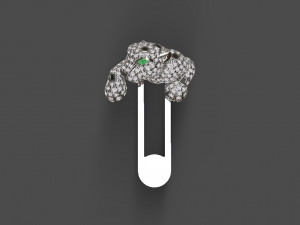 Cufflinks pocket gem Modelo de impresión 3D