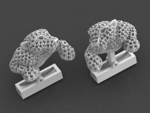 Cufflinks pocket gem Modelo de impresión 3D
