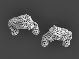 Cufflinks pocket gem Modelo de impresión 3D