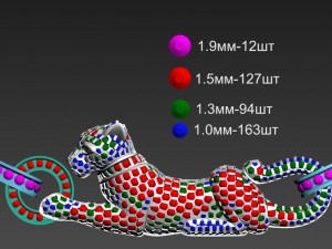 Pendant Modelo de Impressão 3D