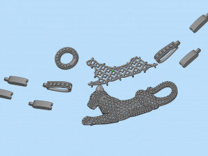 Pendant Modelo de Impressão 3D
