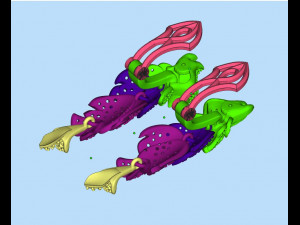 Parrot 3D 프린트 모델