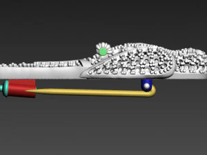 Parrot brooch 3D Print Model