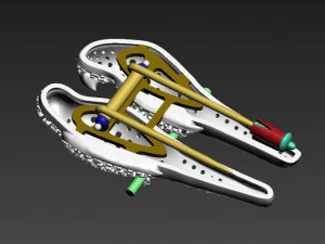 Parrot brooch 3D Print Model