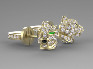 Earrings 3Dプリントモデル