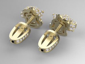 Earrings 3Dプリントモデル