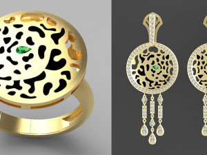 Earrings ring Modelo de impresión 3D