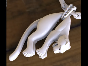Pendant 3D Print Model
