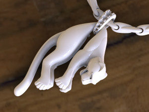 Pendant 3D Print Model