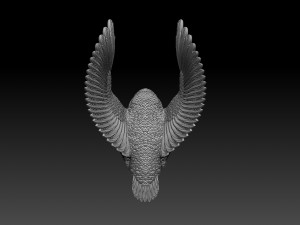 kingfisher 3Dプリントモデル