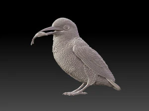 kingfisher 3D Print Model