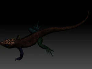 Lizard 3D Print Model