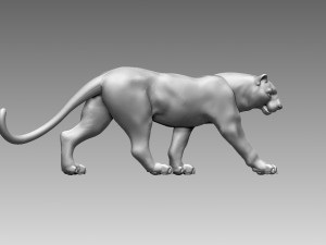 Panther 3D Принт Модель