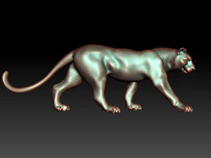 Panther 3D Print Model