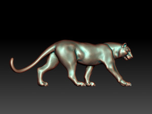 Panther 3D Принт Модель