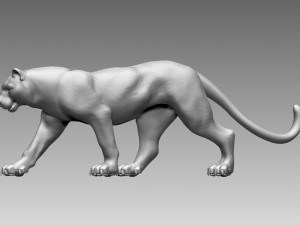 Panther 3D Принт Модель