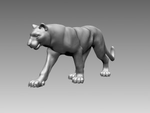 Panther 3D Принт Модель