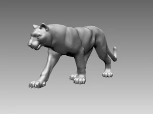 Panther 3D Print Model