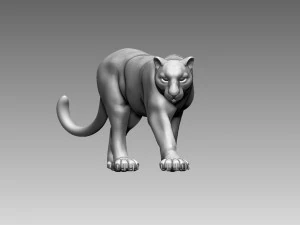 Panther 3D Print Model