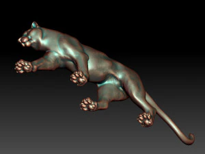 Panther 3D Print Model