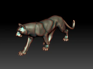Panther 3D Print Model