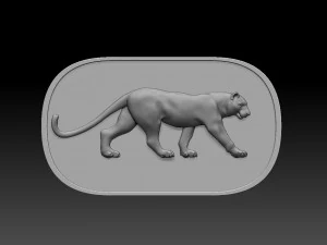 Panther 3D Print Model